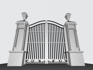 Gates 3D Designs for Contemporary Spaces Modelo de Impressão 3D
