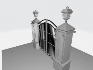 Gates 3D Designs for Contemporary Spaces Modelo de Impressão 3D