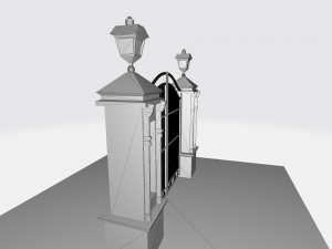 Gates 3D Designs for Contemporary Spaces Modelo de Impressão 3D