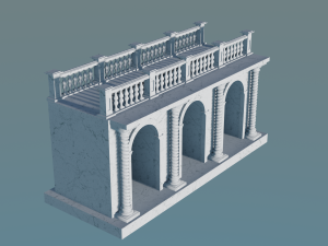 Classic Arched Portal 3D Модель