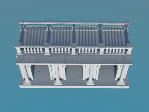 Classic Arched Portal 3D Модель