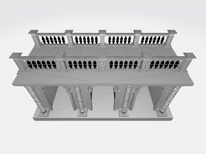 Classic Arched Portal 3D Модель