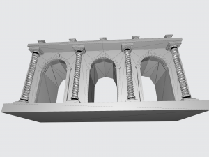 Classic Arched Portal 3D Модель