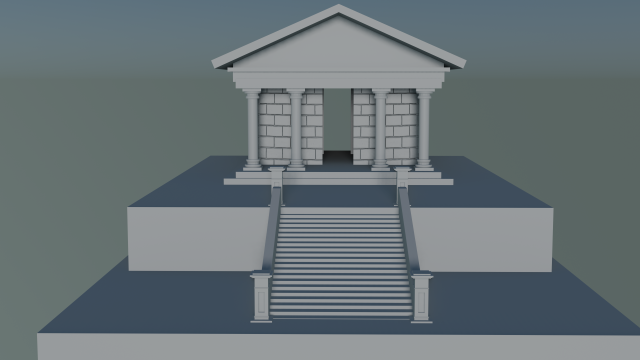 Ancient Greek Architecture in 3D 3D Model .c4d .max .obj .3ds .fbx .stl .blend 