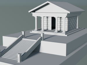 Ancient Greek Architecture in 3D 3D Model