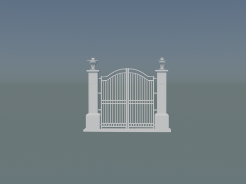 Gate 3D 3Dプリントモデル