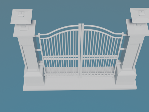 Gate 3D Model do druku 3D
