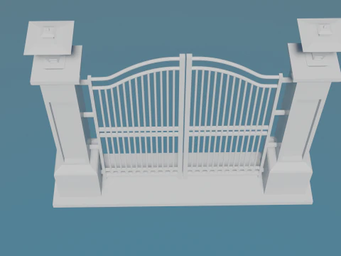Gate 3D 3D Print Model