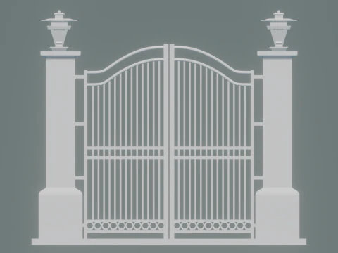 Gate 3D 3D Print Model