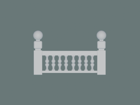 Classic and Modern 3D Balustrades for Architects 3Dプリントモデル