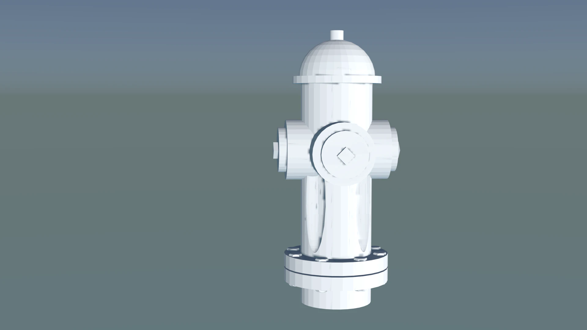 Printable Fire Hydrant for Architecture Projects 3D Print Model .c4d .max .obj .3ds .fbx .stl .blend