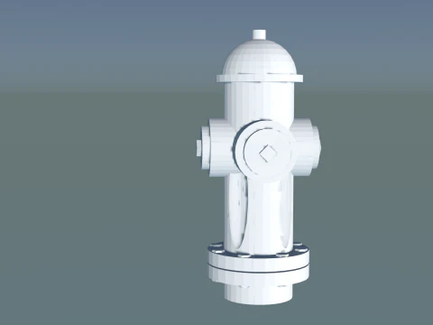 Idrante antincendio stampabile per progetti di architettura Modello di stampa 3D