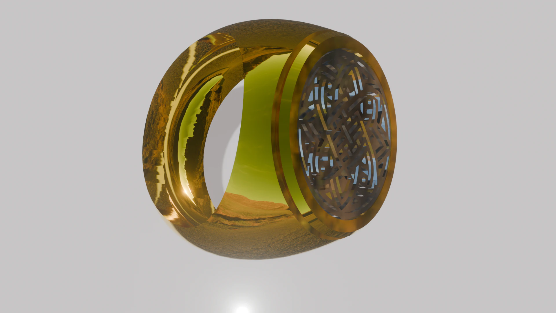Luxury 3D Printed Wedding Rings 3D Print Model .c4d .max .obj .3ds .fbx .stl .blend 