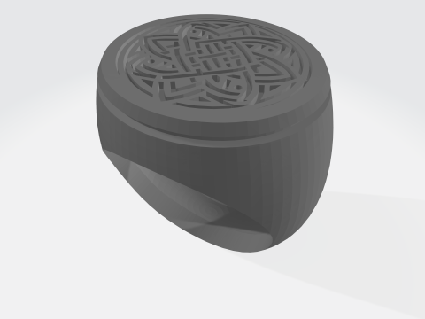 Luxury 3D Printed Wedding Rings 3D Print Model