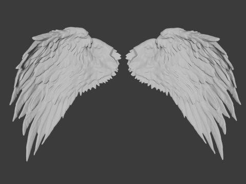 Angel Wings 3D 모델