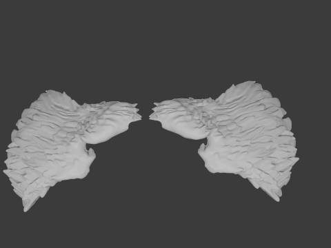 Angel Wings 3D Model