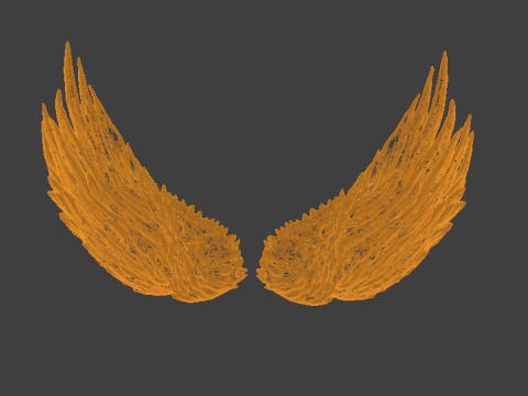 Angel Wings 3D Model