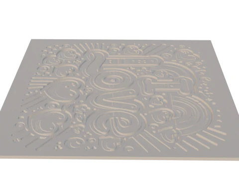 Amour 3D Modèles 3D en vedette