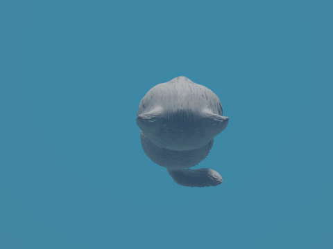 Cat 3D Print Model