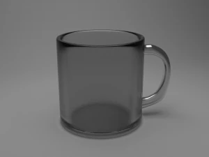 3D-modelglas 3D Model