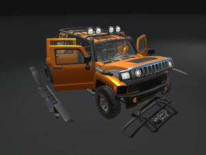 real car 1 3D Model