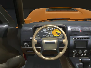 справжня машина 1 3D Модель