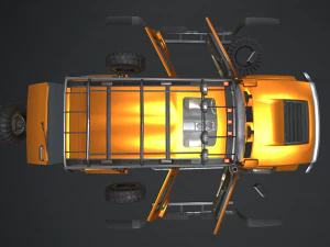 справжня машина 1 3D Модель