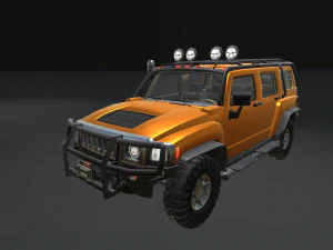 справжня машина 1 3D Модель