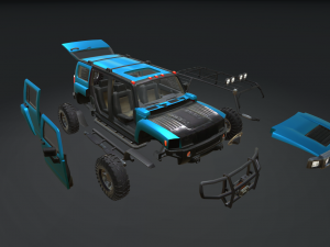real car 1 3D 모델