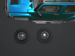 справжня машина 1 3D Модель