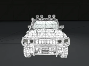 справжня машина 1 3D Модель