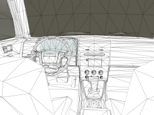 справжня машина 1 3D Модель