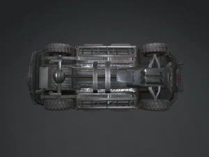 справжня машина 1 3D Модель