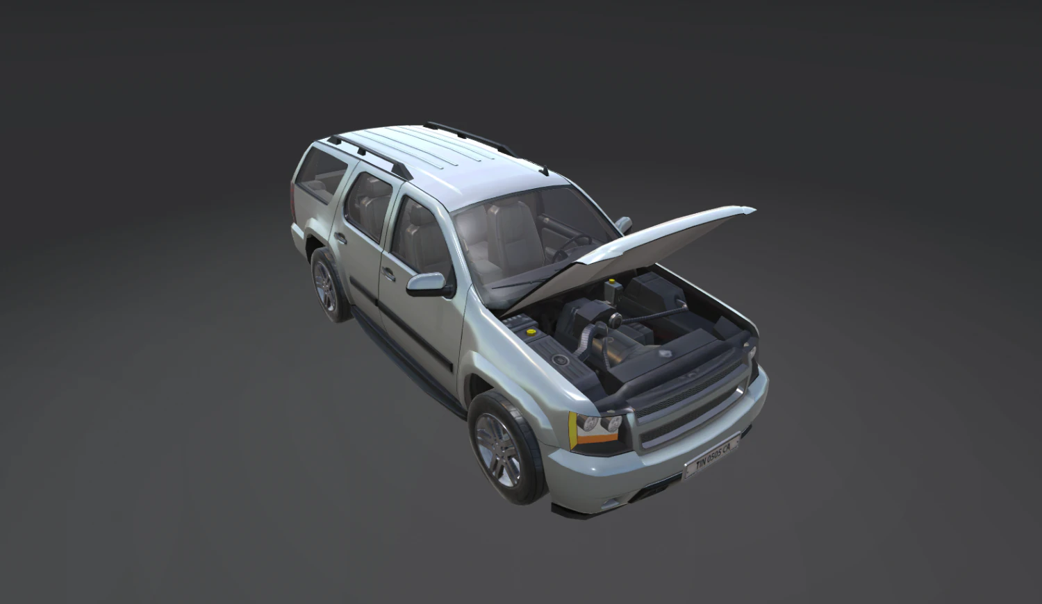 справжня машина 2 3D Модель .c4d .max .obj .3ds .fbx .stl .blend