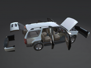 real car 2 3D Model