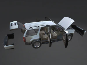 справжня машина 2 3D Модель