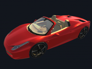 real car 3 3D Model