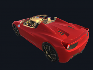 real car 3 3D Model