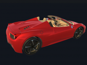 real car 3 3D Model