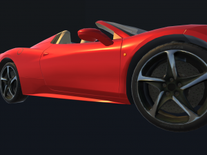 real car 3 3D Model
