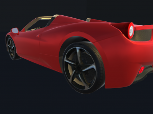 real car 3 3D Model
