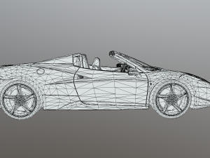 real car 3 3D Model