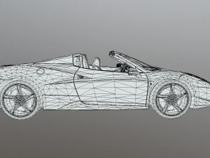 справжня машина 3 3D Модель