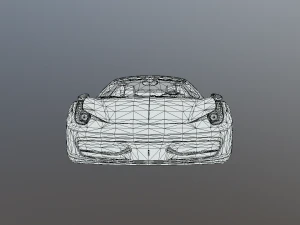 справжня машина 3 3D Модель