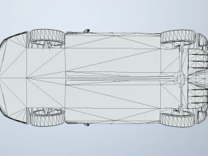 справжня машина 3 3D Модель