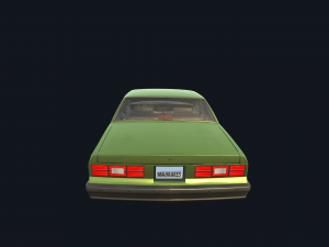 real car 4 Modèle 3D