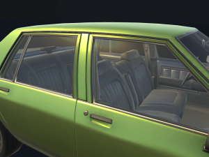 real car 4 Modèle 3D