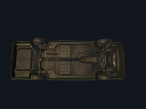real car 4 Modèle 3D