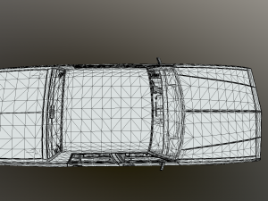 real car 4 Modèle 3D
