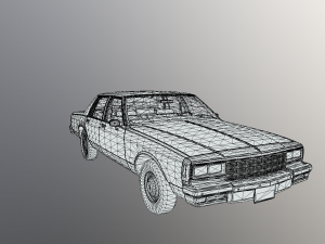 real car 4 Modèle 3D